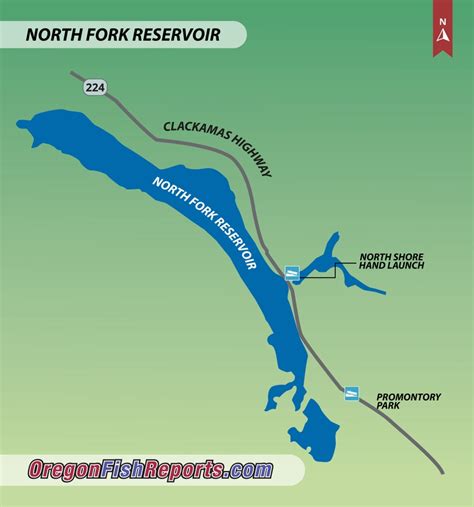 North Fork Reservoir Estacada Or Clackamas County