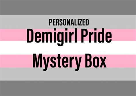 Personalized Demigirl Pride Mystery Box Etsy