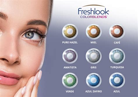 Freshlook Colorblends Graduados 2 Lentes De Contacto Lentematic