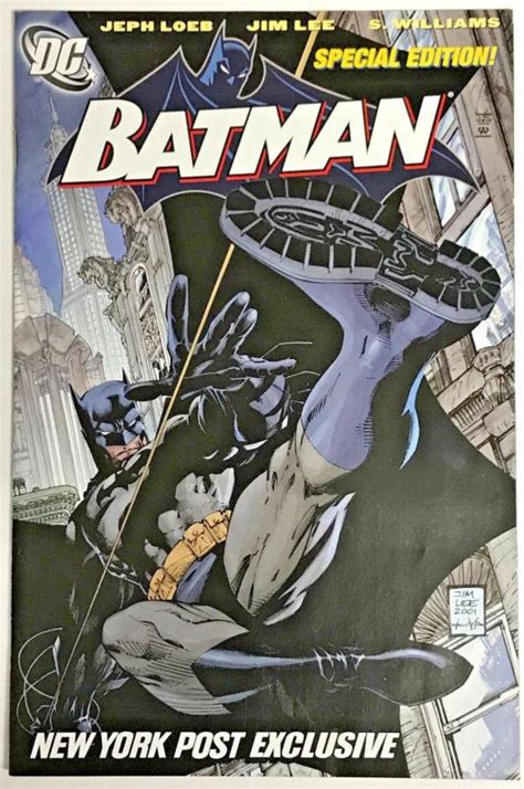 Batman608 Vfnm Jim Lee New York Post Exclusive Edition