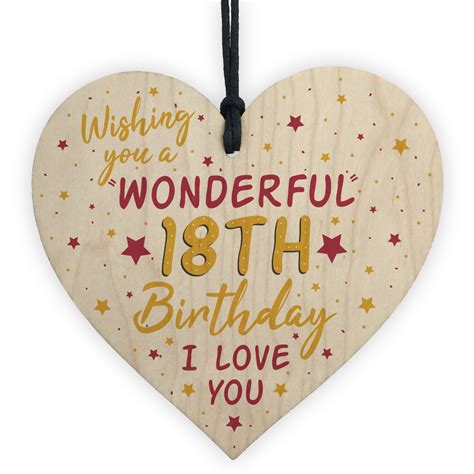 Buy best friend birthday gifts and get the best deals at the lowest prices on ebay! 18th Birthday Card For Daughter Best Friend Sister Gifts Heart