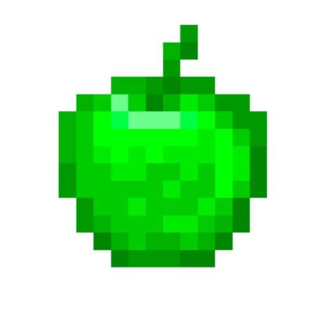 Emerald Apple Minecraft Texture Pack