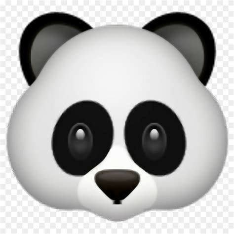 Panda Emoji Png Transparent Background Apple Panda Emoji Png