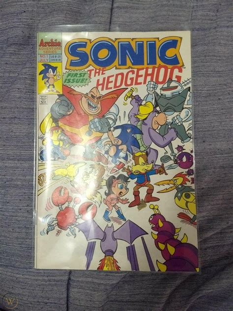 Archie Sonic The Hedgehog 1 Archie Sonic Tails And Robotnik 3762260467