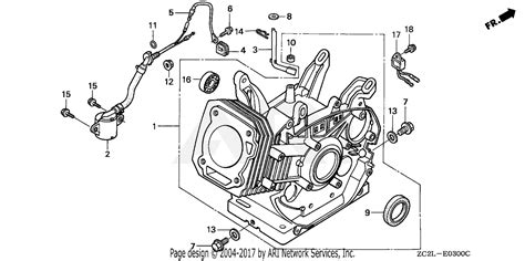 Page 1 ® owner's manual generator eu2600i • eu3000is ©1998 honda motor co., ltd. Honda EB5000XK1 AG/C GENERATOR, JPN, VIN# EA7-3180001 TO EA7-3999999 Parts Diagram for CYLINDER