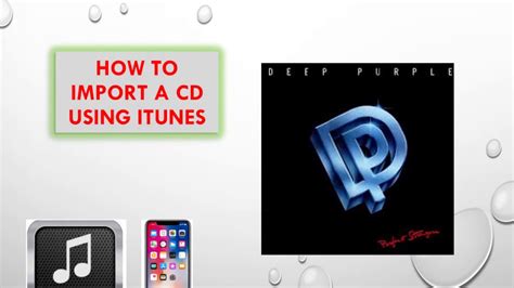 How To Import A Cd Using Itunes Youtube
