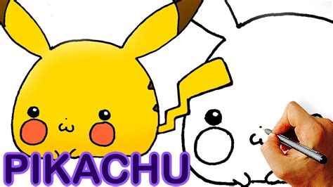 Very Easy How To Draw Cute Chibi Pikachu Step By Step Youtube