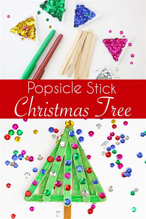 In this way, popsicle sticks are very much useful to create christmas tree in different innovative ways. Easy & Fun Popsicle Stick Christmas Tree Craft on Love the Day