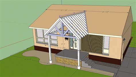 30 Gable Porch Roof Plans