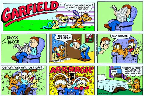 Garfield Comics Garfield And Odie Cartoons Comics Funny Comics