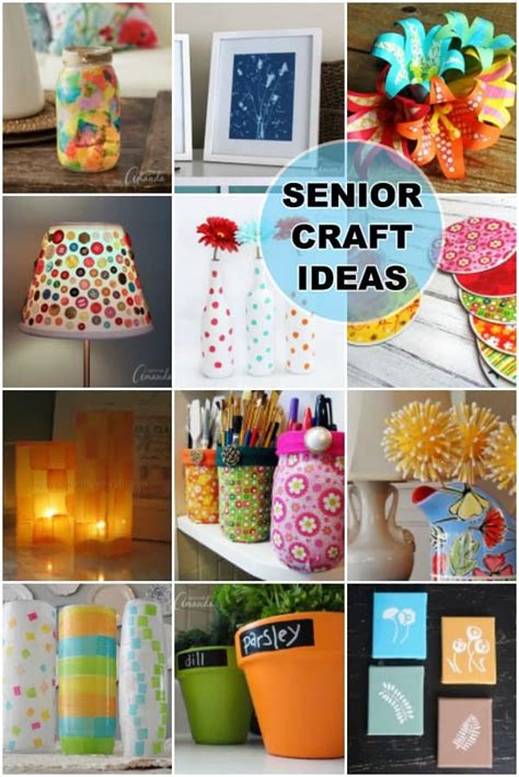 Brain cells become damaged and they can no longer communicate with each other, therefore the brain is not able to carry out its norma. Crafts for Seniors: easy crafts for senior citizens to make