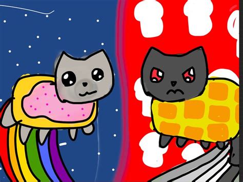 Nyan Ah Nya Cat Nyan Cat Cute Drawings