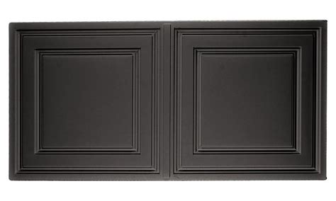Patience during the conversion is essential to keeping the current ceiling tiles intact; Stratford Vinyl Ceiling Tile - Black (2x4) | Ceiling tiles ...