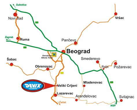 Mapa Srbije Lazarevac Superjoden