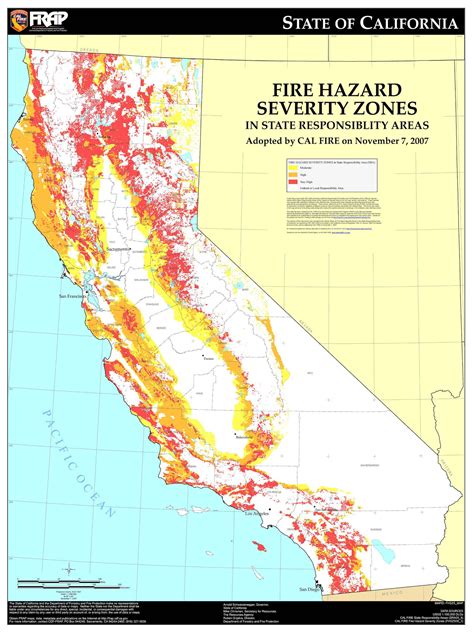 Cal Fire Map California Fire Perimeters 1989 2019 Data Basin Are