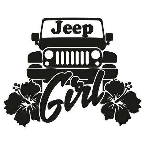 Jeep Girl Svg Jeep Girl Decal Png Jeep Girl Life Vector File