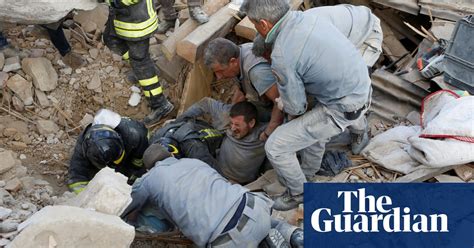 Aftermath Of Deadly Italy Earthquake In Pictures World News The