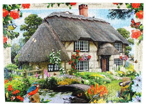 19022 Ravensburger Country Cottage Collection River 1000pc Jigsaw