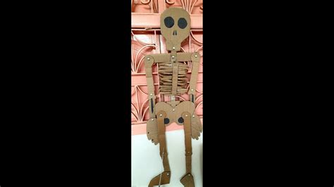 How To Make Paper Human Skeleton System Human Skeleton System Model