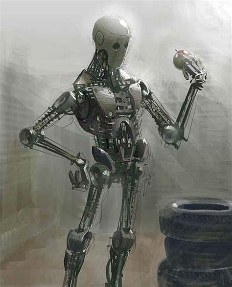 30 Amazing Examples Of Robots Illustration