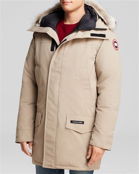 Canada Goose Langford Parka With Fur Hood In Natural For Men Lyst