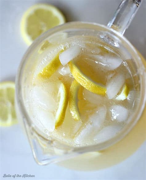 Ginger Lemonade Recipe Belle Of The Kitchen