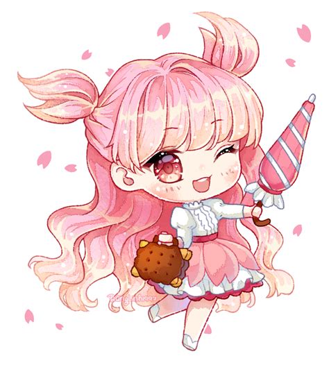 Cherry Blossom Cookie from Cookie Run by BangLinh1997 | Cookie run