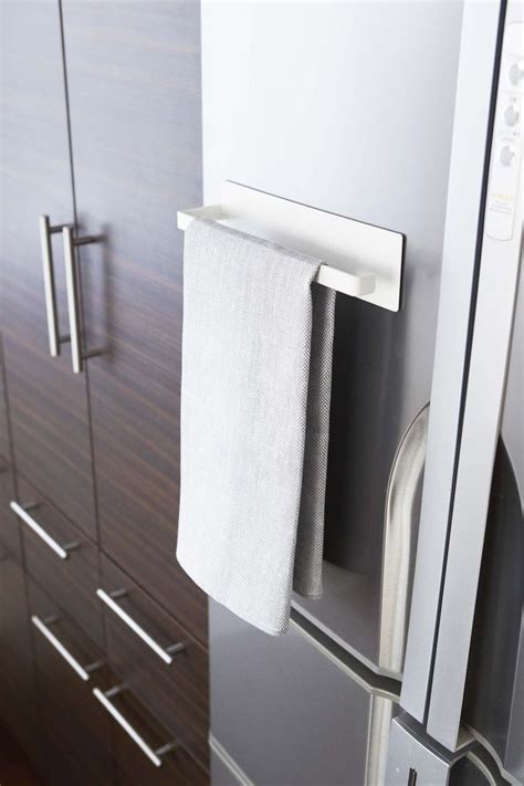 Magnetic metal kitchen paper towel holder refrigerator spice organizer shelf rack home wall mounted bathroom pill bottle storage shelf. Magnet Paper Towel Holder in 2020 | Paper towel holder ...