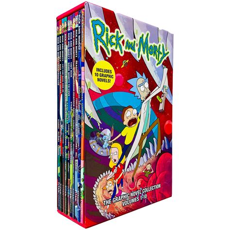 Rick And Morty The Graphic Novel Collection Volumes 1 10 Books