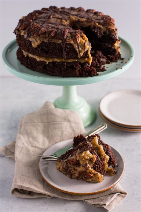 Baking pan with waxed paper. Easy German Chocolate Cake Recipe | RecipeLion.com