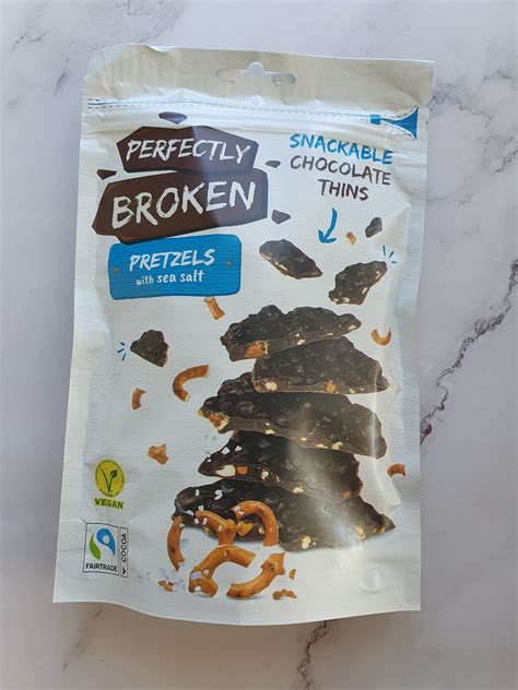 Perfectly Broken Perfectly Broken Pretzel Snackable Chocolate Thin