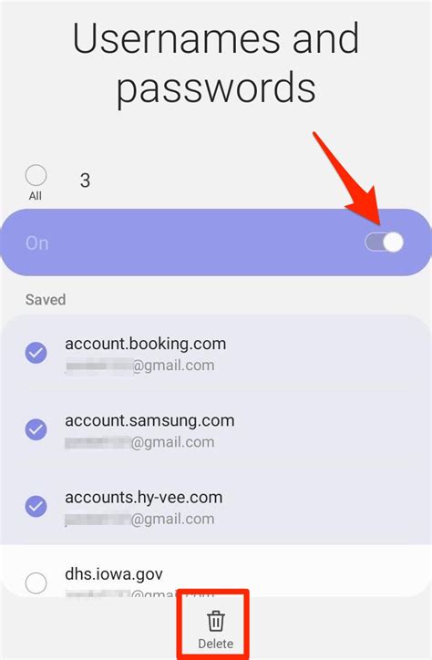 How To Save And Manage Passwords In Samsung Internet