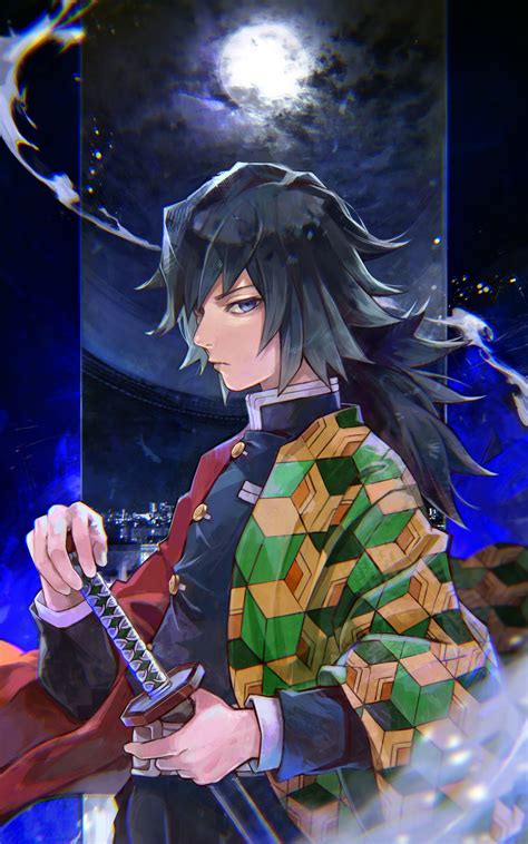 Tomioka Giyuu [Demon Slayer] (2024x3239) : r/Animewallpaper