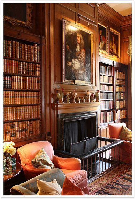 The Luxurious Library Houses With History English Country House