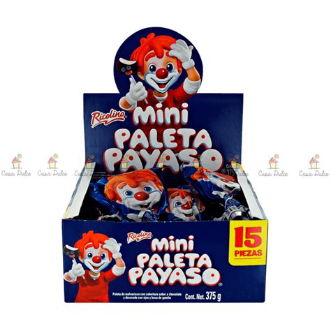 Ricolino Paleta Payaso Mini Casa Dulce