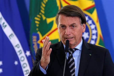 Brazilian President Bolsonaro Says He Will Not Take Covid 19 Vaccine