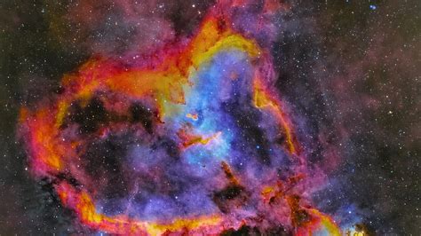Heart Shape Orion Nebula Galaxy Stars Space Galaxy Hd Wallpaper Peakpx
