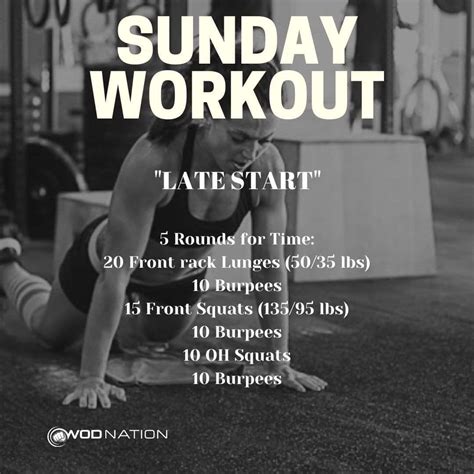 March Workout Sunday Workout Weekly Workout Bodyweight Workout