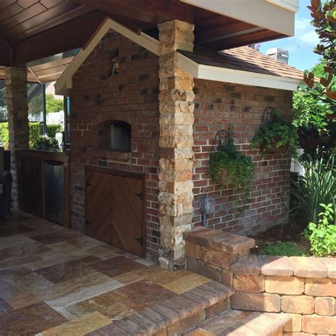 A brick pizza oven in your backyard is a great way to entertain your guests. Outdoor Brick Oven Kit - Wood Burning Pizza Ovens | Grills ...