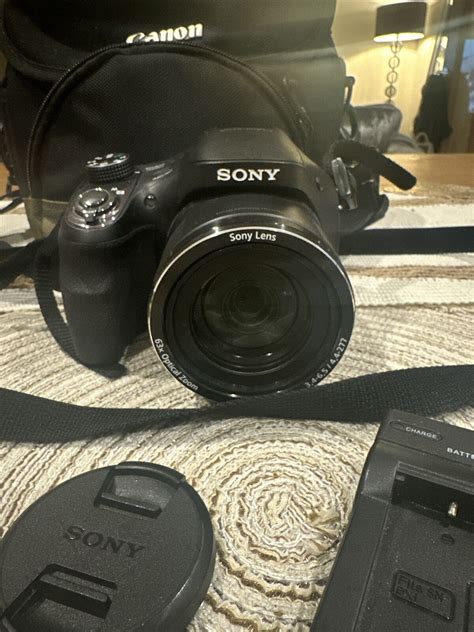 Sony Cyber Shot Dsc H400 201mp 63x Zoom Digital Bridge Camera Ebay