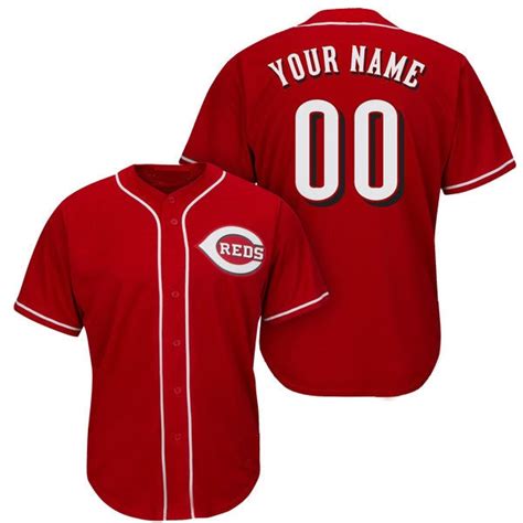 Cincinnati Reds Customizable Custom Baseball Jersey Best Sports Jerseys