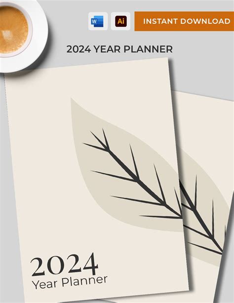 2024 Weekly Planner Template In Illustrator Word Pdf Download