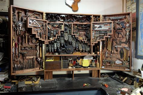 shuster tool chest | Essential woodworking tools, Antique woodworking tools