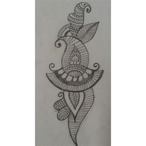 Pencil Sketch of Bajuband Mehndi Designs | Crafts and Cooking