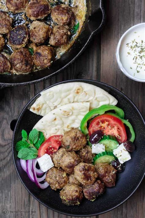 Keftedes Greek Meatballs Recipe The Mediterranean Dish Best Greek