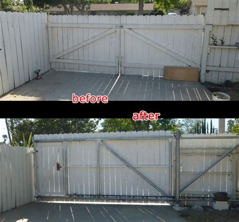 Yes, even the little wooden picket line with reference to your backyard matters. DIY, how to build your own cantilever sliding gate (1 ...