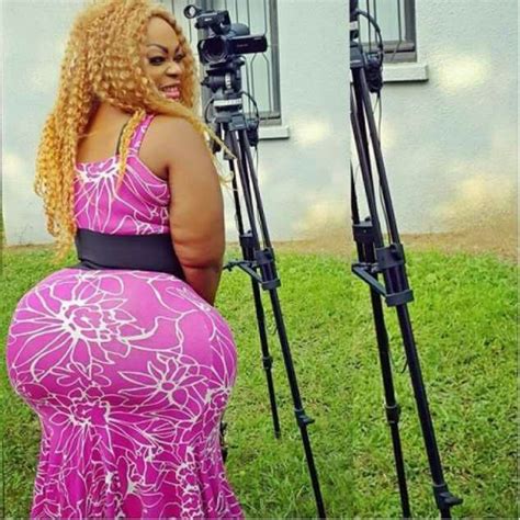 meet eudoxie yao the lady with the largest butt in africa celebrities nigeria