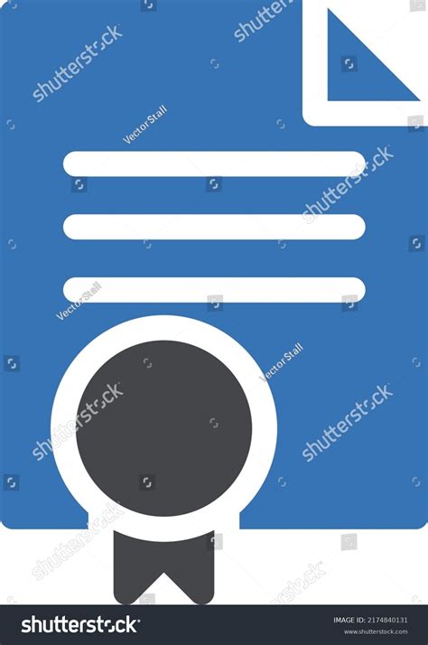 Certificate Vector Illustration On Transparent Backgroundpremium Stock