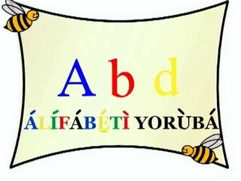 Yoruba Language (ede Yorùbá) Resources | Yoruba Language ...