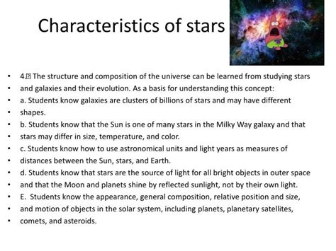 They are excellent at taking action and starting initiatives. PPT - Characteristics of stars PowerPoint Presentation ...